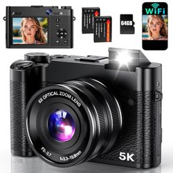 5K Digital Camera(brand new)