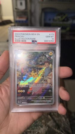 PSA 10 Pikachu Illustration Rare #173/165 — 2023 Pokemon 151 (Mew EN)