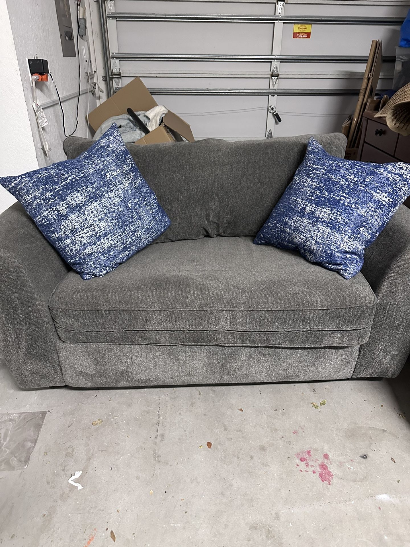 Love Seat  Small Sofa  Bed 
