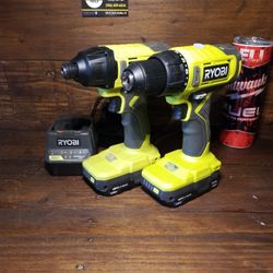 Ryobi 2 Piece combo 