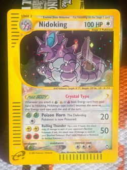 Pokémon NidoKing Holo