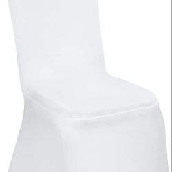 110 Pcs White Chair Covers