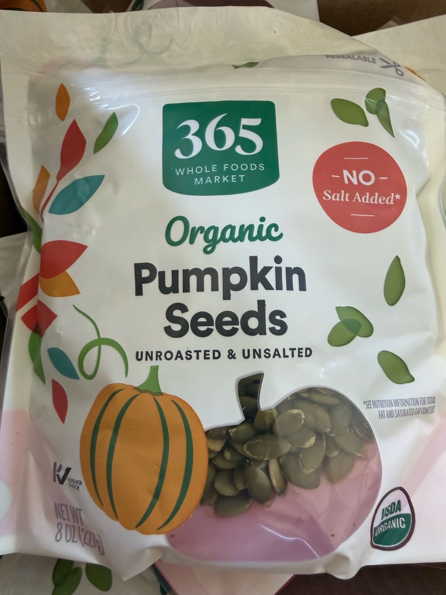 Pumpkin seeds organic