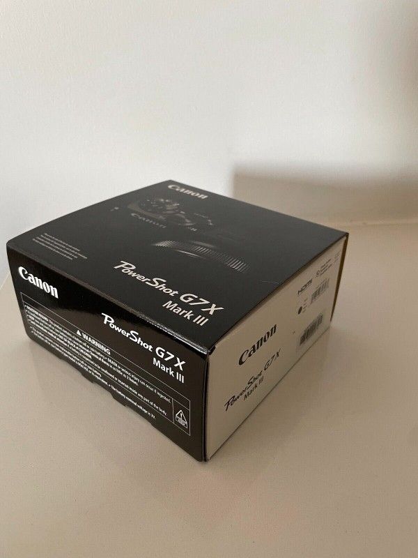 Canon PowerShot G7 X Mark III - Black