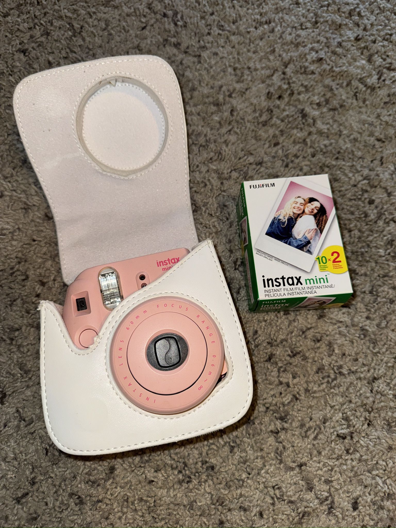 polaroid with film