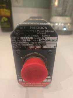 American Airlines Electronic Aircraft Clock