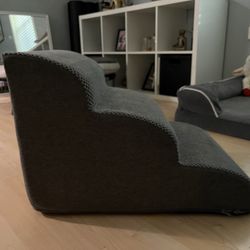 3 Step Sturdy Padded Pet Dog Ramp Stairs