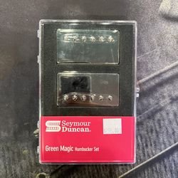 Seymour Duncan Green Magic Electric Guitar  Humbucker Set NEW!