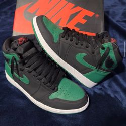 Jordan 1 High “Pine Green Blacks” Size 13