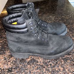 Black Timberland Boots