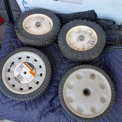 Lawn Mower front Wheels