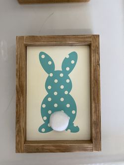 Easter Wood Signs