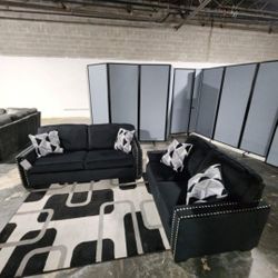16M1G31*__Sofa And Loveseat with Nailhead Trim * Brand New * In Stock  *P A Y   E A S I L Y