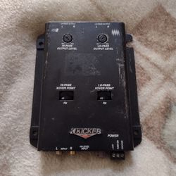 Kicker KX3 Active 3-Way Electronic Crossover at Crutchfield