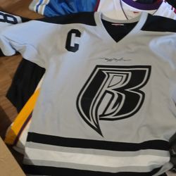 Mitchellnsss Ruff Ryders Editon Captain Hockey Jersey 