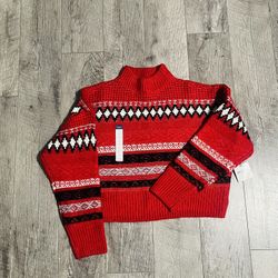 NEW WOMENS ARIZONA CO. SWEATER SIZE M/L