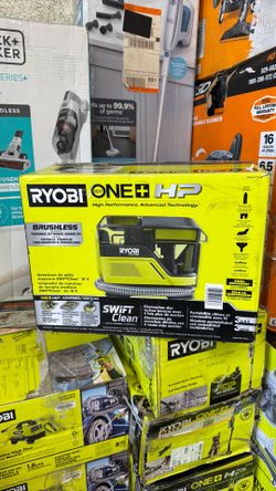 RYOBI ONE+ HP 18V Cordless SWIFTClean Mid Size Spot and Carpet Cleaner Machine (Tool Only)