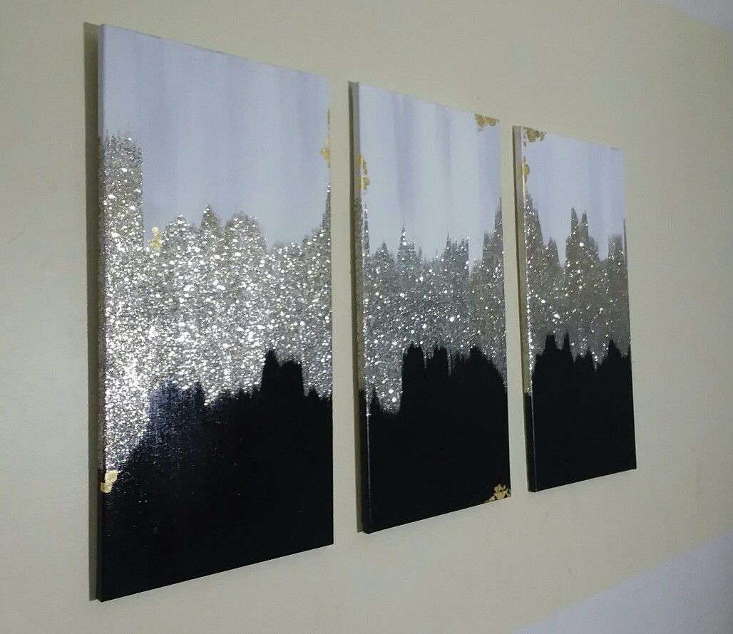 3 piece home decor set wall pictures