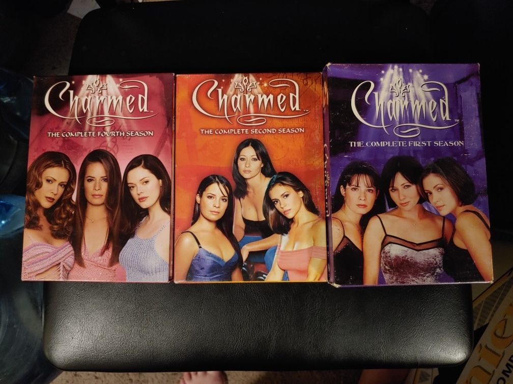 Original Charmed Complete Seasons 1, 2 And 4 DVD Sets