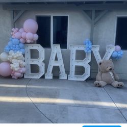 BABY Marquees Balloon Setup 