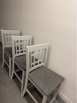 Off white bar chairs