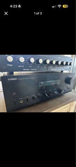 Yamaha A-S2200 & WM8-46 Bassis Parametric Equalizer