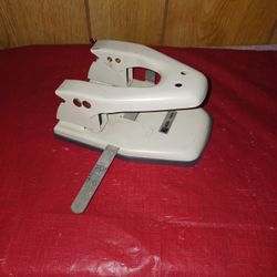 HEAVY DUTY METAL  2 HOLE PUNCHER $20