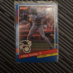 1991 Donruss Ken Griffey Jr All Star Card