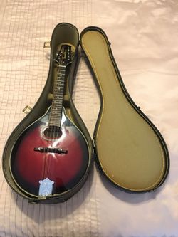 A Style Mandolin With Case
