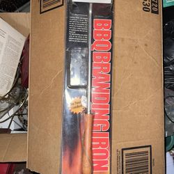 Bar B Q Branding Iron With Changeable Letters