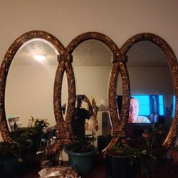 Gorgeous Large Gold Mirror 