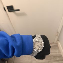 Mens Square Watch 925 