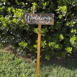 Wedding Sign