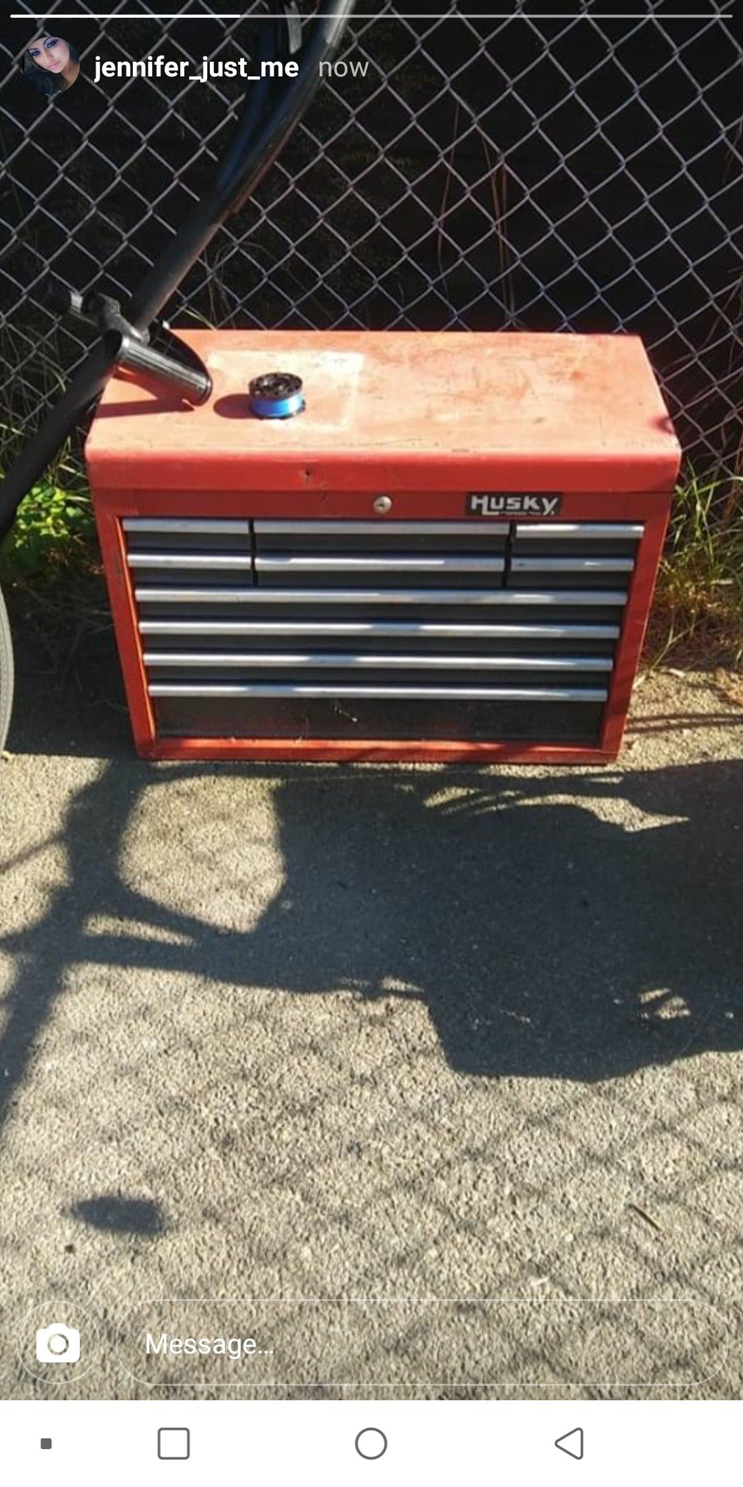 Husky tool box