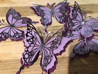 3D Butterflies