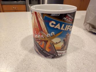 Disney California Adventure souvenir mug !!!!