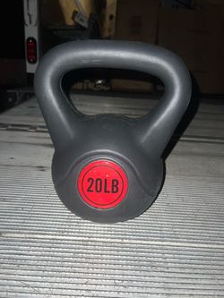 20 lb kettlebell