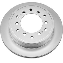 Power Stop JBR1396EVC Rear Evolution Geomet Coated Brake Rotor For Lexus GX-2023, Toyota 4Runner 2010-2024, Toyota FJ Cruiser 2010-2014 