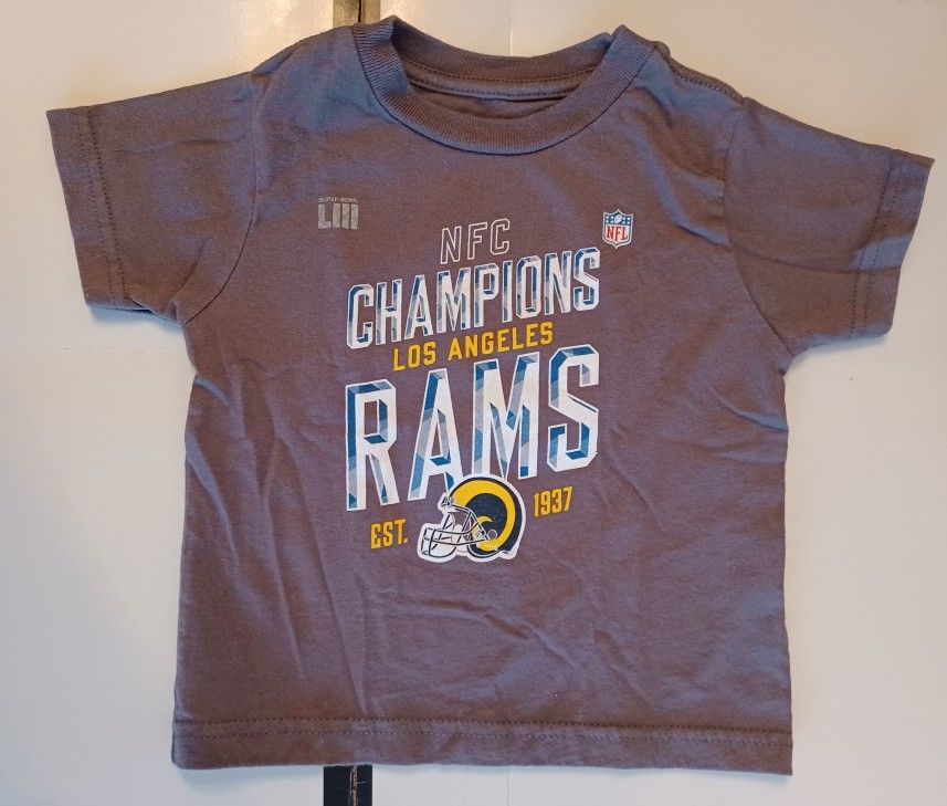 Rams 18-24 Month, 2t Rams Shirt