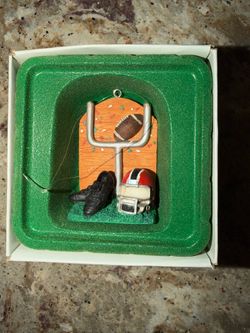 Football and Basketball Ornaments for gift or Christmas