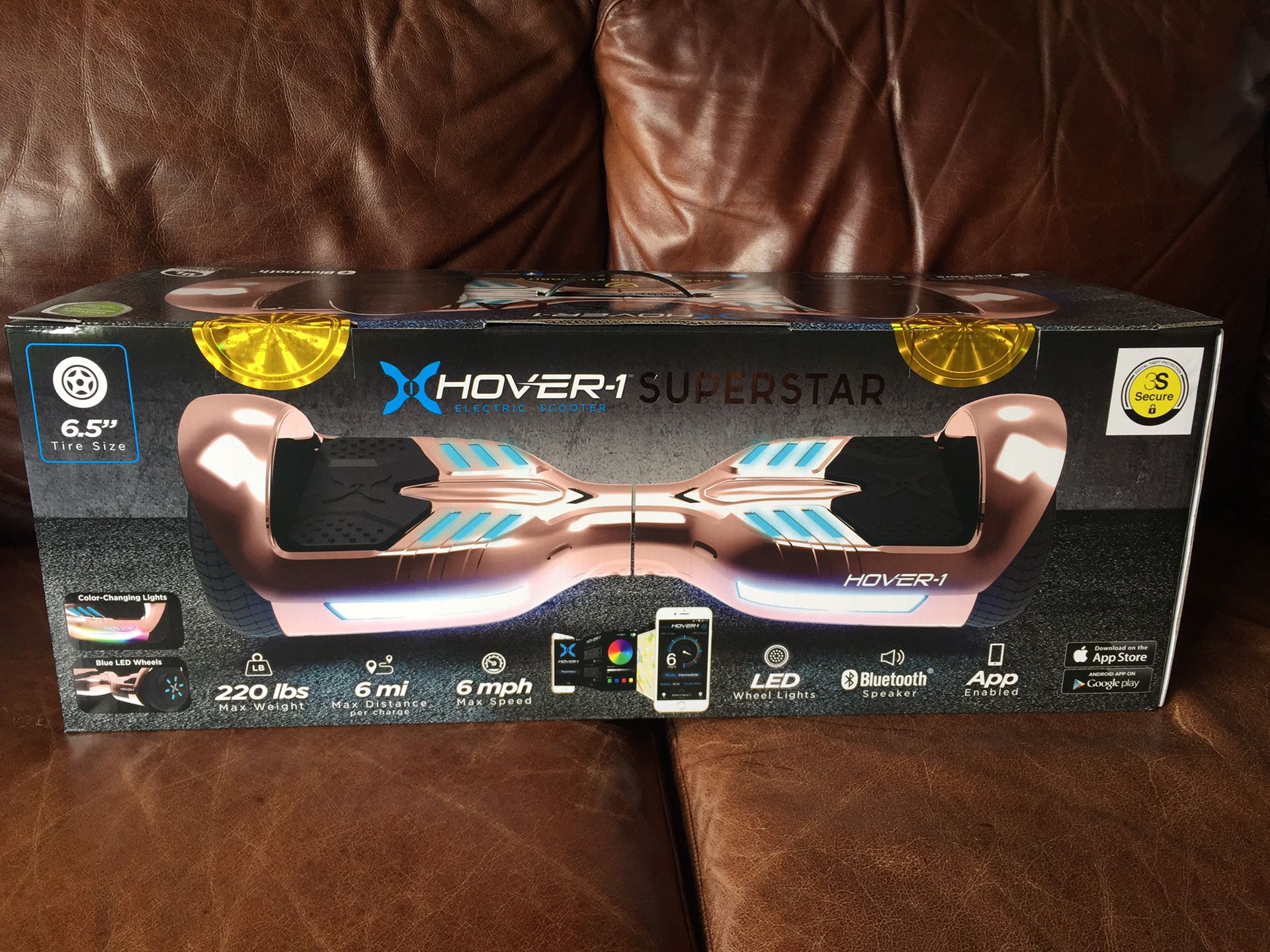 Brand New Hover-1 Superstar Hoverboard Rose Gold