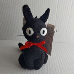 Kiki's Delivery Service - 6" Black Cat Jiji  Stuffed Plush Toy with tags