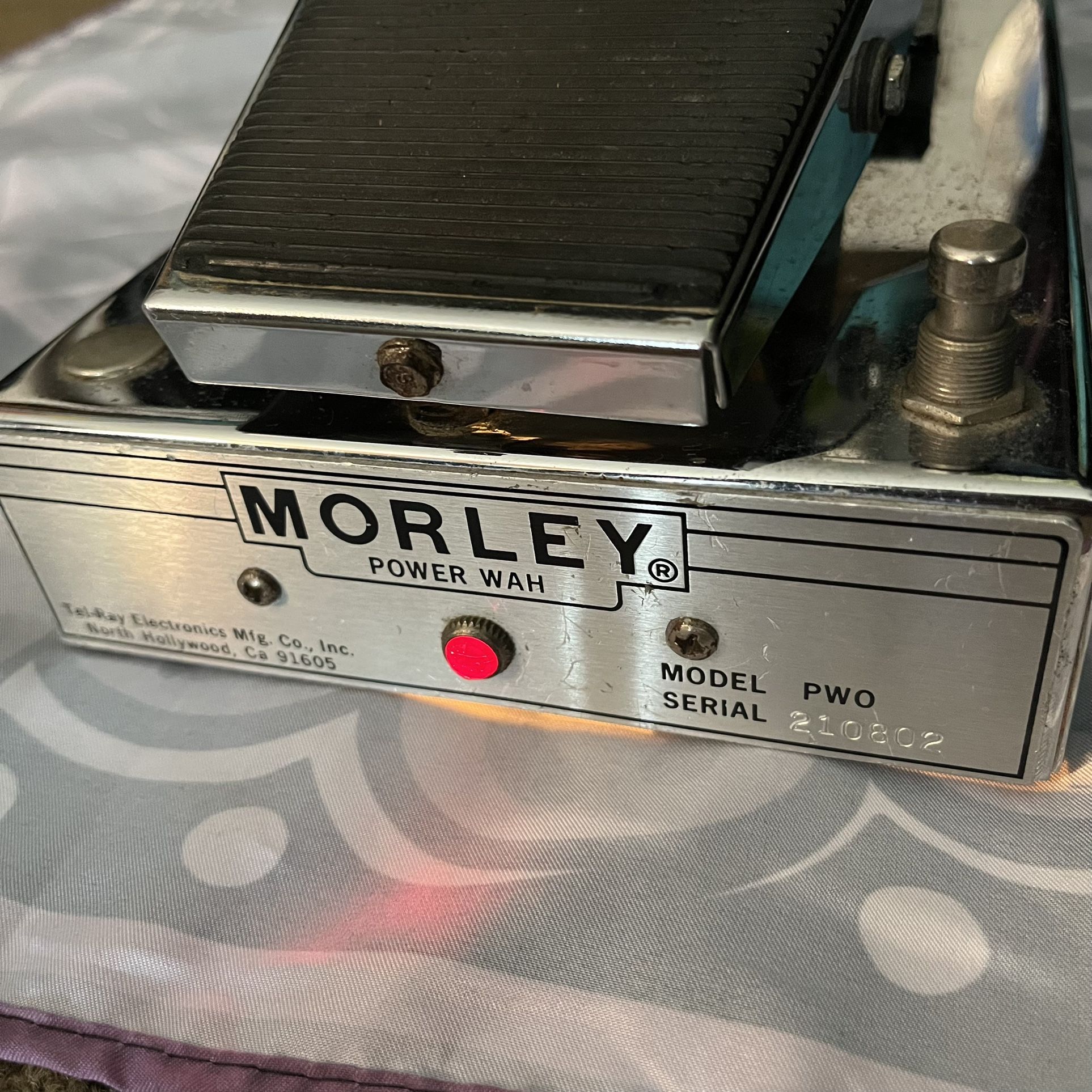 Vintage Morley Power Wah (PWO) Pedal