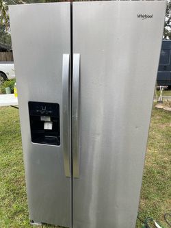Whirlpool Side-by-Side Stainless Steel Refrigerator