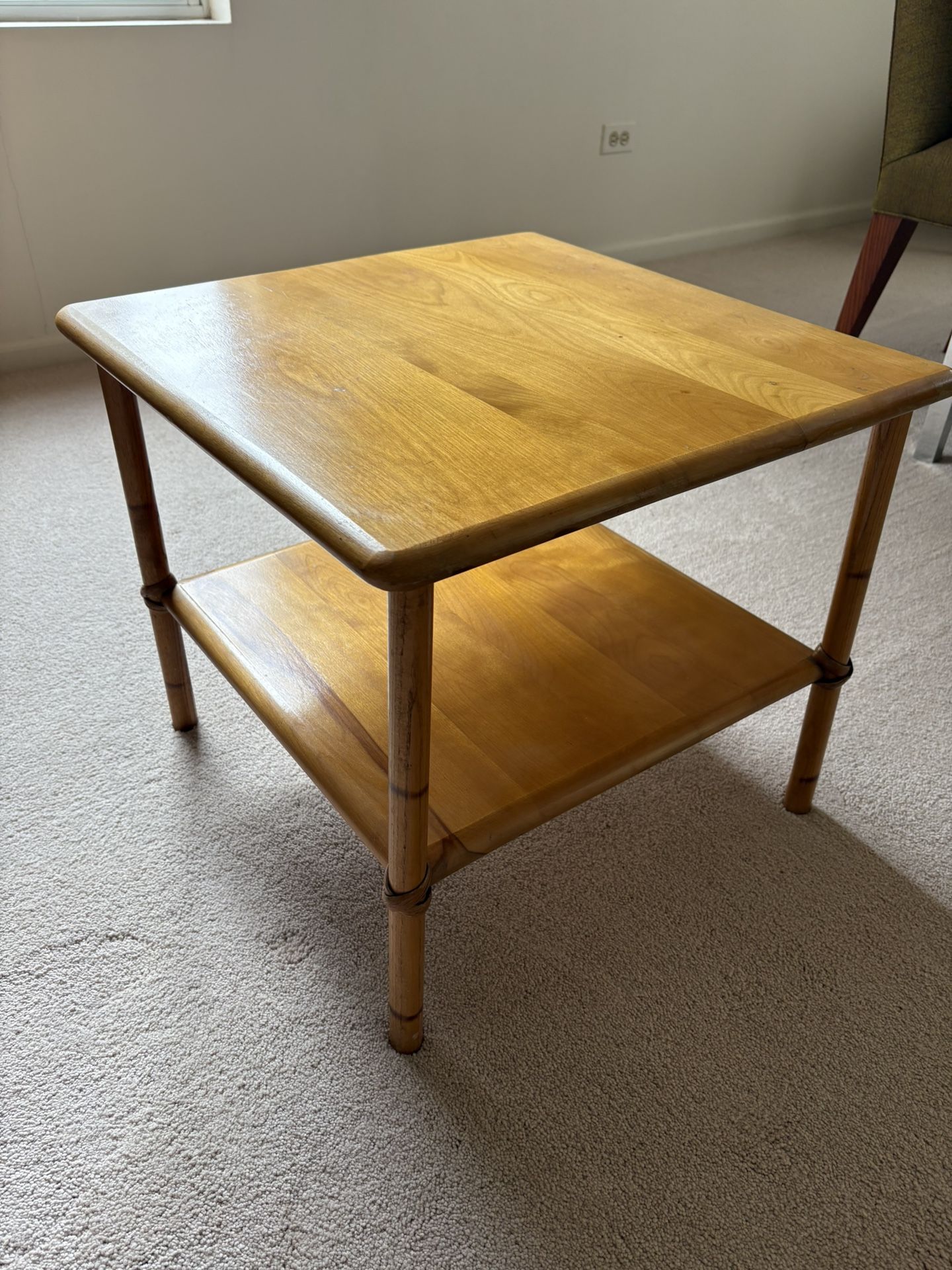Mid Century Haywood Wakefield Side Table