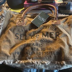 NWT Myra Tote Vintage Looking Bag. 