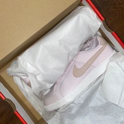 NIKE COURT ROYAL "BARELY ROSE/ FOSSIL STONE-WHITE" SIZE 8.5W