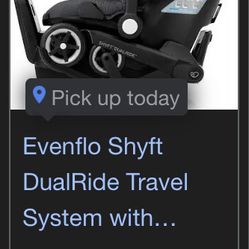Brand New Evenflo Shift Pro DualRide Travel Baby Systems Paid Over 500$ For It It’s Never Even Been Opened 