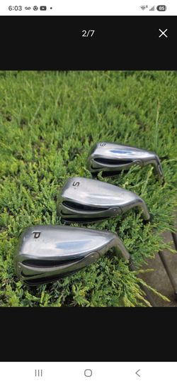 3 nike Irons Golf Clubs