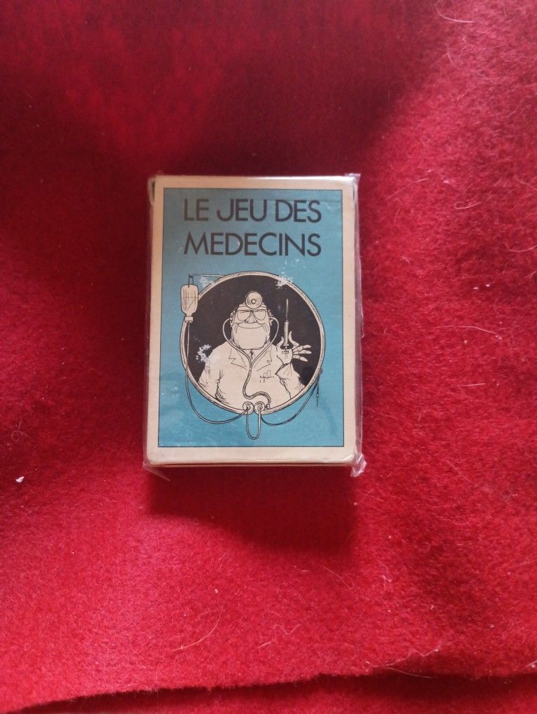 Grimaud “Le Jeu des Medecins” Playing Cards, Pino Zac Designs, 1983